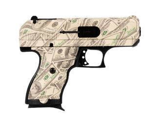 Hi-Point C-9 9mm Striker Fired Semi-Auto Pistol with $100 Bill Pattern